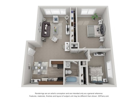 1615 Arbor Lane Studio-2 Beds Apartment for Rent - Photo Gallery 20